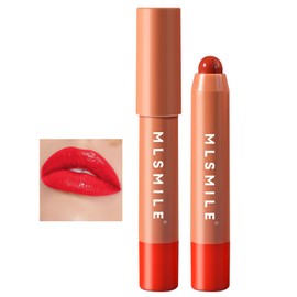 DayaEmmoTQ Colorfast Lipstick, Matte Easy to Apply Waterproof Lipstick, Nourishing and Moisturizing Lip Gloss, Easy to Apply Long Lasting, Non-Sticky Lip Glaze