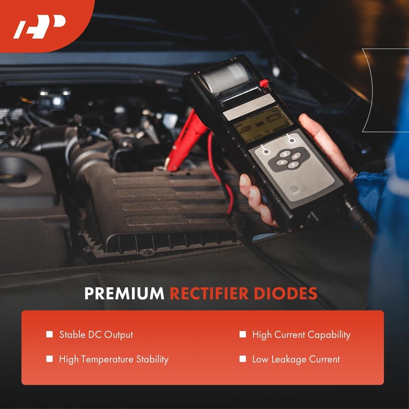 A-Premium Alternator Rectifier Compatible with Honda CR-V 2007-2011, Civic 2006-2011,