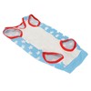 Dog Recovery Suit Blue Stars Pattern Prevents Licking Cotton Pet