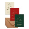 Christmas Cards with Envelope (Set of 15) Tree Mix -