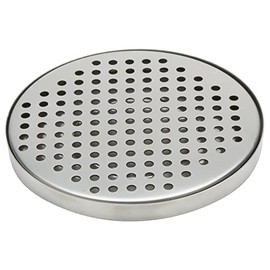 American Metalcraft DT3 Stainless Steel Drip Tray, Round, 5.5"L x 5.5"W x 0.37"H