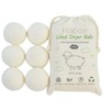 Hapize Wool Dryer Ball 6pk White