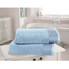 GLAMBURG Cotton 2 Pack Oversized Bath Towel Set 70 x