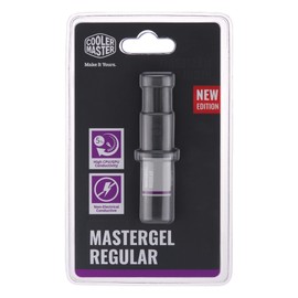 Cooler Master New Edition MasterGel Regular High Performance Thermal Paste w/Exclusive Flat-Nozzle Syringe Design for CPU and GPU