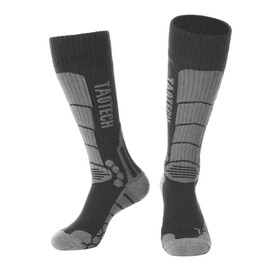 TaoTech Socks, Snowboarding, Sports, Skiing, Outdoors, Climbing, Acrylic Fiber, Thick, Graduated Compression, Cold Protection, Breathable, Antibacterial, Odor Resistant, Sweat Absorbent, Quick Drying,
