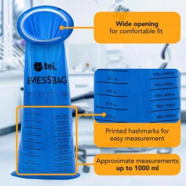 Reli. Vomit Bags Disposable (32 Pack) Barf Disposable, 1000ml | Throw...