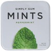 Simply Gum Peppermint Mints, 30 Ct