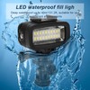 40m Underwater Photography Fill Light Waterproof Diving Camera LED Video