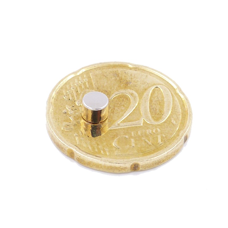 Brudazon 10 Mini Disc Magnets 4 x 3 mm N52