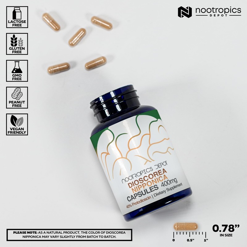Nootropics Depot Nootropics Depot Dioscorea nipponica Capsules | 400mg |