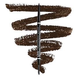 NYX PROFESSIONAL MAKEUP Lápiz micro para cejas, lápiz de cejas preciso - Espresso