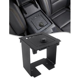 ADTOPI Center Console Safe for Bronco, Lock Box with 3 Digit Combo Console Safe Heavy-Duty Steel Lock Box Compatible with Ford Bronco 2021 2022 2023 (Not for Sport)