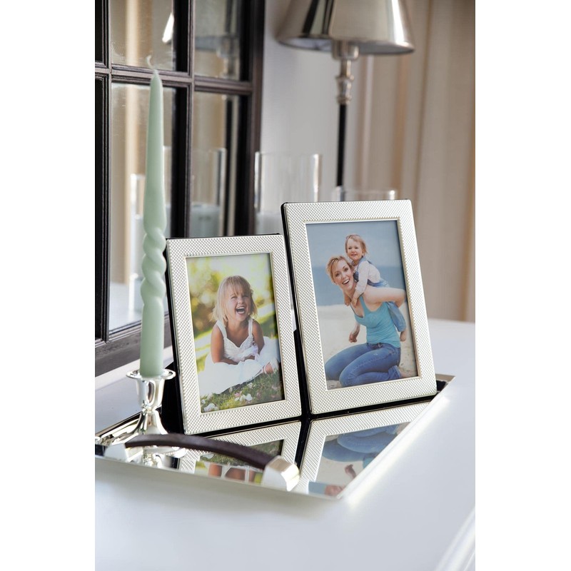Edzard Photo Frame Cagliari, 4x6 inch (10x15 cm), Silver Plated