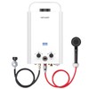 OEVANT Propane Water Heater, 1.58GPM 6L Portable Tankless Water Heater