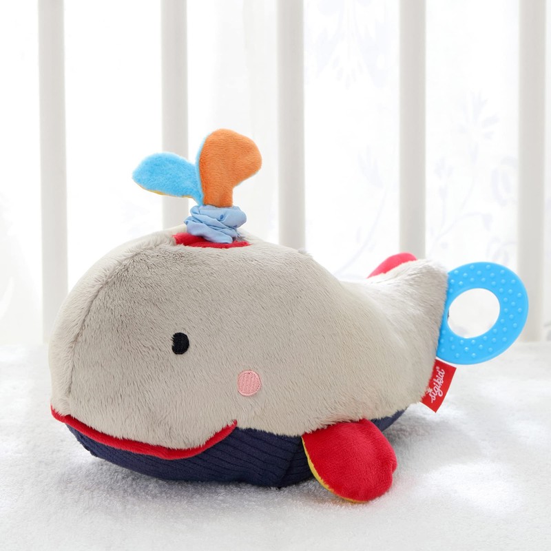 Sigikid Baby playq Activity Whale (21 x 21 x 21
