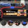 Nihewo 2Packs 4S Lipo Battery, 14.8V 7500mAh Lipo Batteries Hardcase