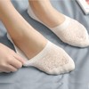 10 Pares Calcetines Invisibles para Mujer, Calcetas de Encaje, Corte