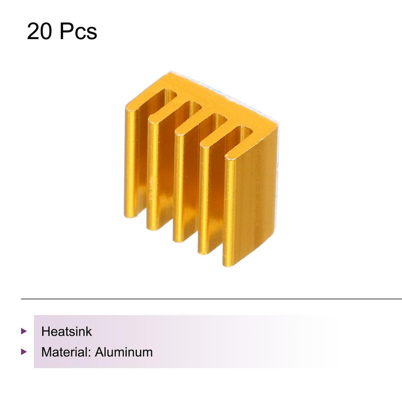 QUARKZMAN Pack of 20 9 x 9 x 5 mm