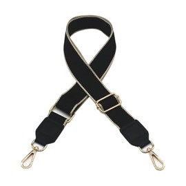 FSSTUD 3.8cm Wide Replacement Bag Strap Adjustable Purse Strap Satin Handbag Shoulder Strap Simple Crossbody Bag Strap Thick Shoulder Bag Belt for Briefcase Laptop Bag