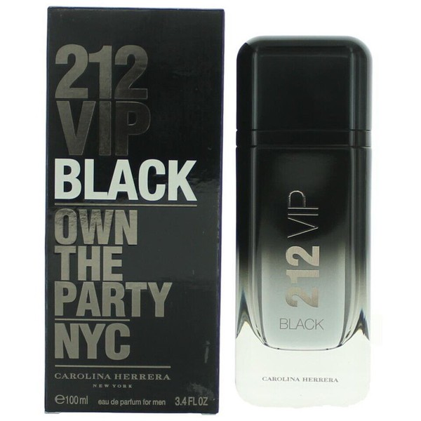 Carolina Herrera 212 VIP Black 3.4 oz / 100 ml Eau De Parfum Spray
