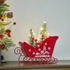 Mini Elk Sled Decoration Christmas Decorations Sleigh Car
