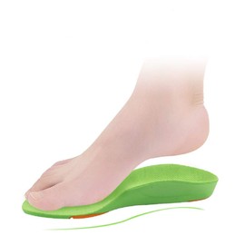 Children Orthotic Insole Kids Orthopedic Arch Support Insert Soft Heel for Flat Feet Plantar Fasciitis Foot Pain Problem 1 Pair 23cm US 2-4.5
