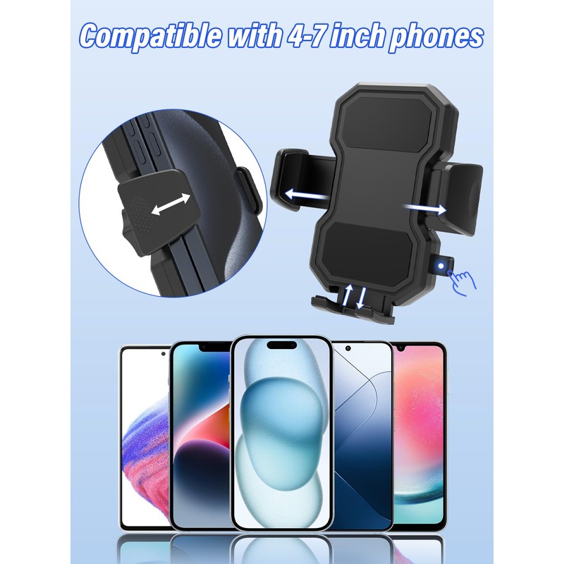 LYFICCS Magnetic Phone Holder for Tractor/Forklift/Excavator
