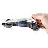 Spring Chef Stainless Steel Magnetic Measuring Spoons Set of 8