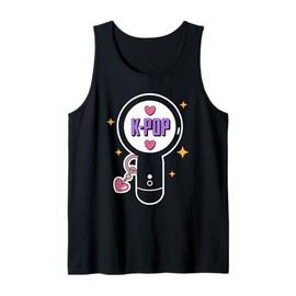 K-Pop Fan Seoul Korean Pop Music South Korea Kpop Lightstick Tank Top
