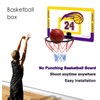 Mini Basketball Hoop with Basketball & Air Pump, Indoor Outdoor