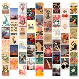 EDEN E1053 Stylish Cute Postcards, Set of 50 Types, 5.9 x 3.9 inches (15 x 10 cm) [B]