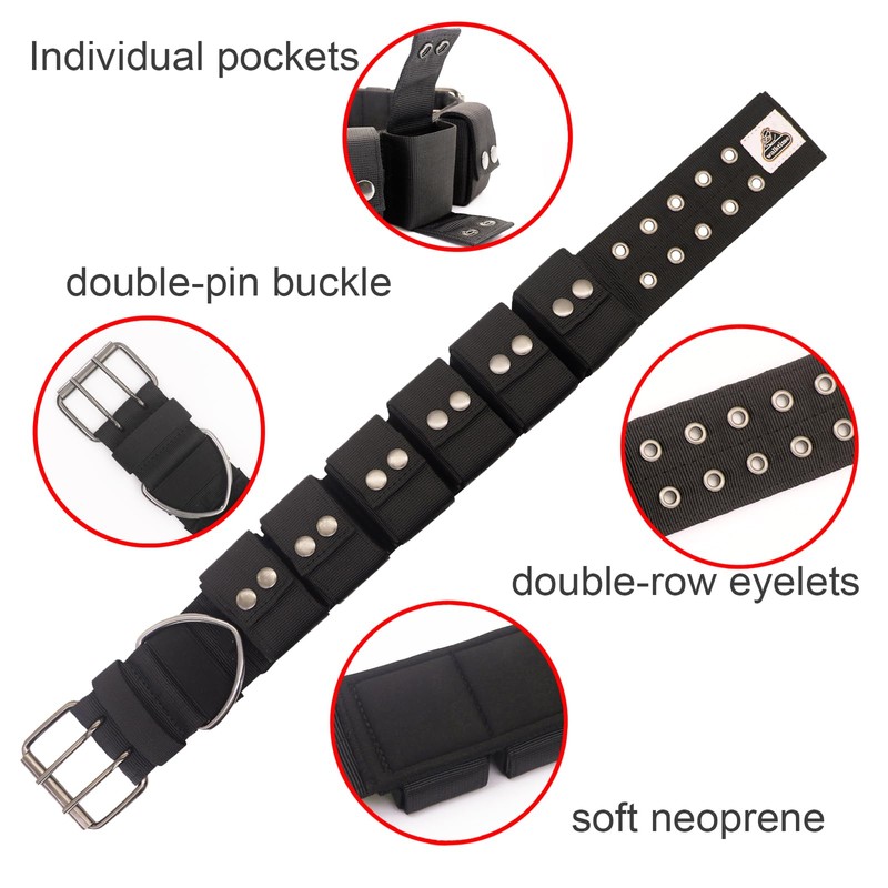 Walktime Tactical Weighted Dog Collar - Weights for Training &