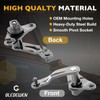 Gledewen 66102-0C021 Tailgate Left Hinge Sub-Assembly Driver Side Compatible with