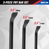 Rizom Pry Bar Set, 3-Piece Pry Bar with Strike Cap