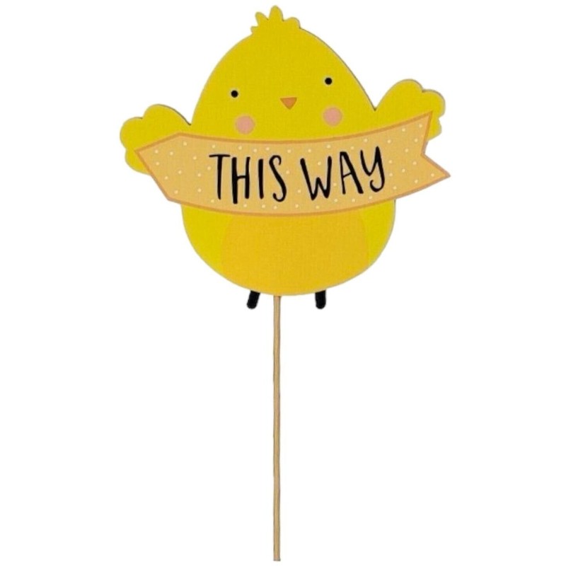 Easter Egg Hunt Kit 5 Signs, 20 Bunny Feet &