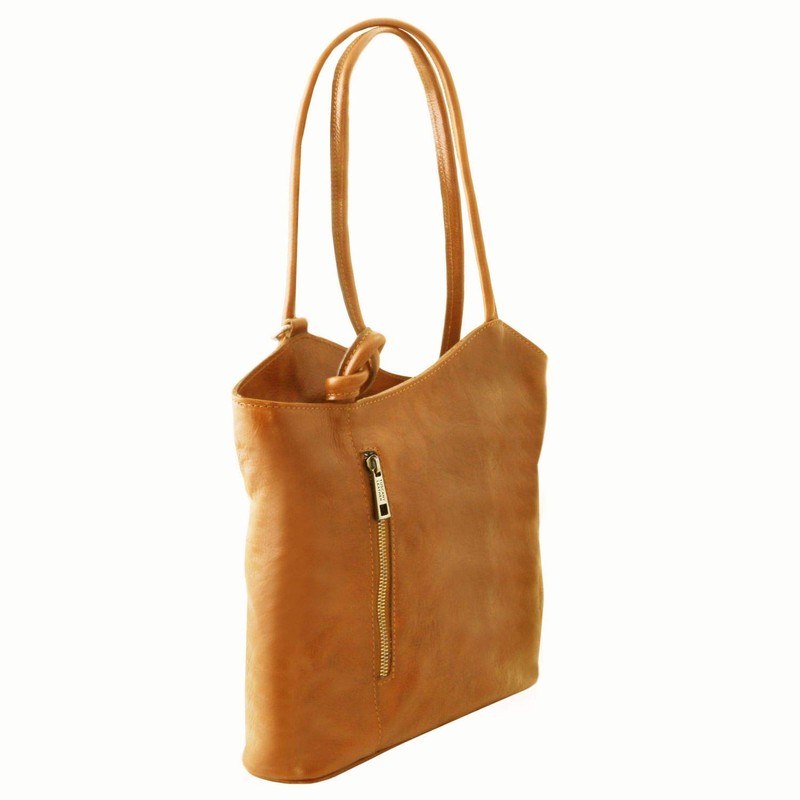 Tuscany Leather Patty - Calfskin Shoulder Bag - TL141497 (Yellow),