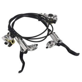 jpfashion Bicycle Brake Lever Left and Right Lever Set 800/1400mm MTB Bicycle Hydraulic Disc Brake Set Front and Rear Bike Parts