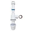 PlumbEZ Telescopic Adjustable Bottle Trap - 32mm (1.1/4") Sink Waste