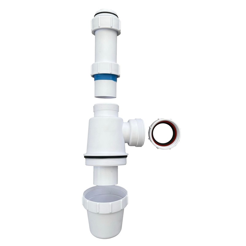 PlumbEZ Telescopic Adjustable Bottle Trap - 32mm (1.1/4") Sink Waste