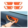 TOYCIDFG Car Inner Door Handle Frame Panel Cover Trim Compatible