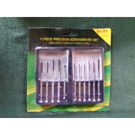 Unbranded 11-Piece Precision Screwdriver Set for Electronics/Ey