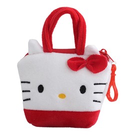 EIR Girl's Wallet, Small Purse, Change Storage, Cute Kitten Shape, Cartoon Purse Girls, for Girls, Birthday Gift, Holds Change, ID and Coins, red