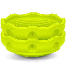 Simplay3 Rock and Spin Sensory Wobble Disk, Climbing Dome for Toddlers and Kids Rocking and Climbing, Indoor/Outdoor, Multiple Sizes (Green, 2 Pack)