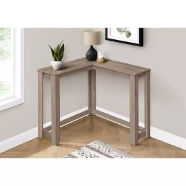 Monarch ACCENT TABLE - 36" / DARK TAUPE CORNER CONSOLE