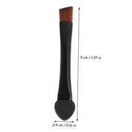 minkissy 20pcs Double Sided Angled Brow Brush Set Travel Eyebrow Angled Brush for Eye Shadow Makeup Tool for Daily Use