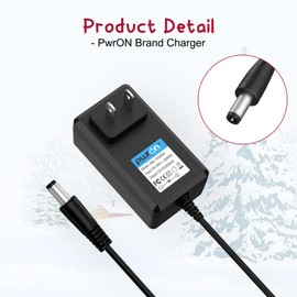 PwrON 6.6FT AC Adapter Replacement for Lemax Lighted Accessory # 74707 74706 74254 94563 74295 84428 44242 94565 94566 94527 94564 Christmas Village Spooky Town 4.5VDC - 5V Power Supply Charger