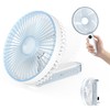 Desktop Fan, Quiet, Small, Foldable, Multi-Purpose, Maximum Diameter Wide-Angle Fan,
