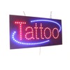 Tattoo Sign, TOPKING Signage, LED Neon Open, Store, Window, Shop,