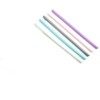 Leadigol 5PCS Reusable Silicone Straws Tableware Party Supplies Tea For