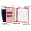 Catwalk Collection Handbags - Women's Leather A5 Conference Folder -